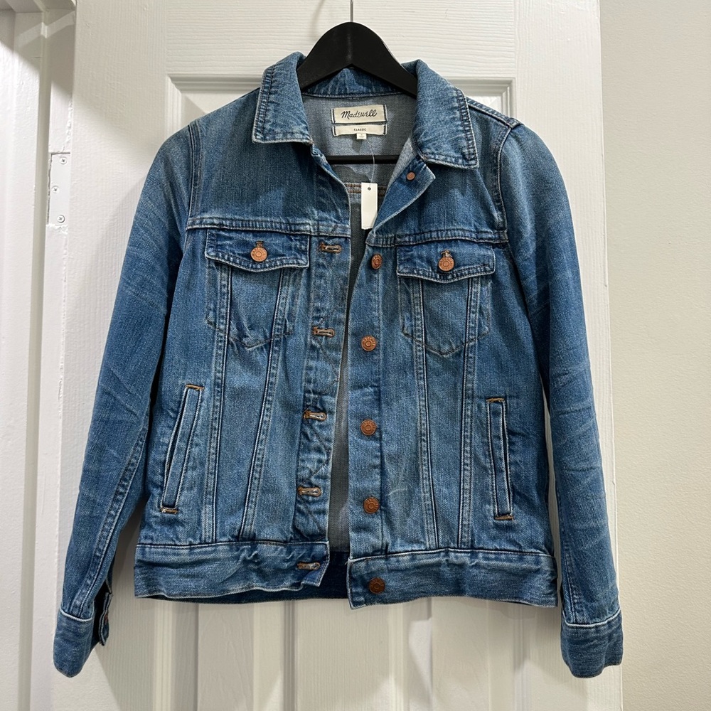 Madewell Pinter Wash Jean jacket new with tags size small